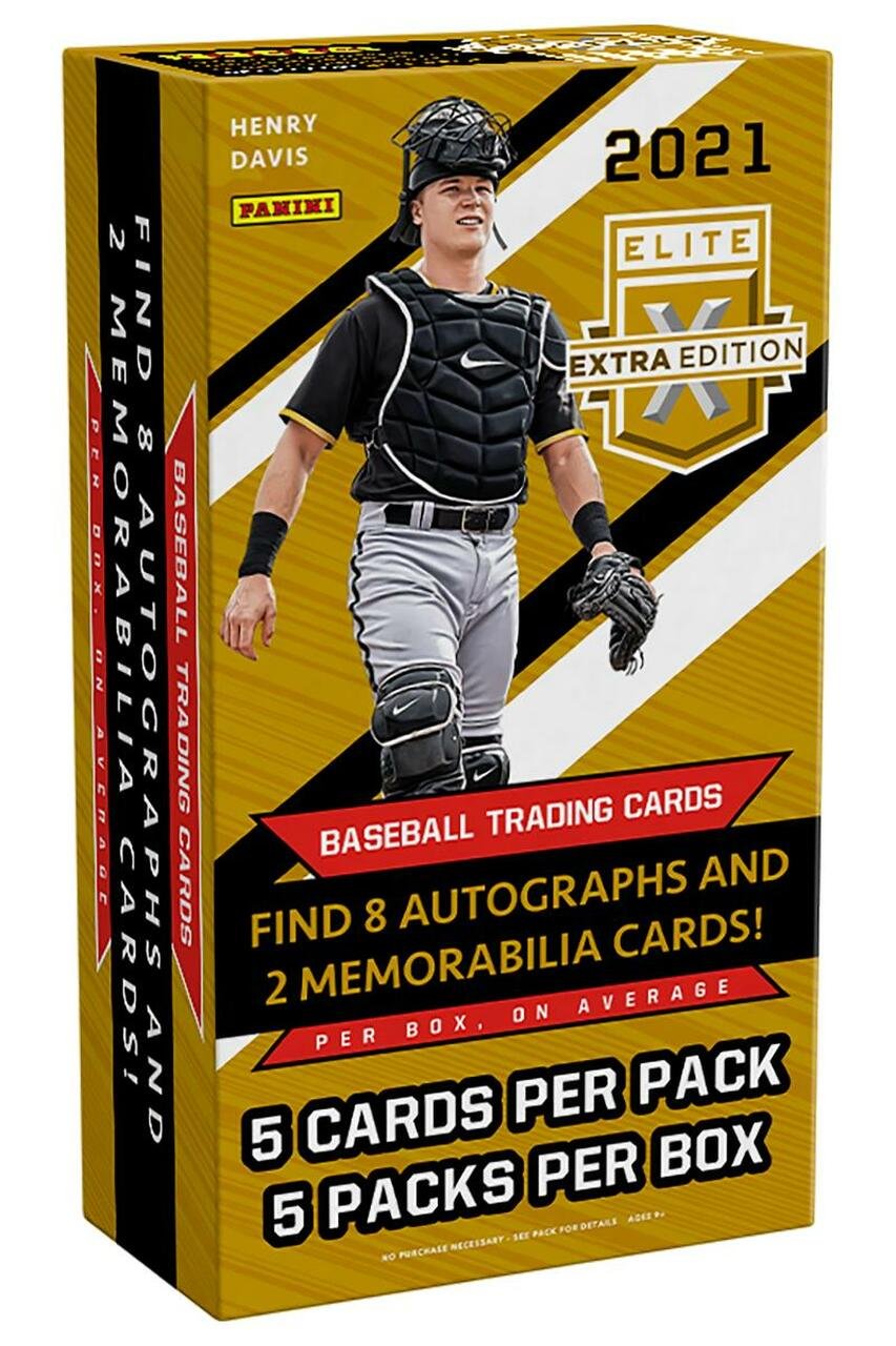 2021 Panini Baseball Elite Extra Edition Hobby Box