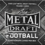 2022 Leaf Metal Draft Football Hobby Box