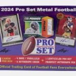 2024 Pro Set Metal Football Hobby Box