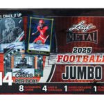 2025 Leaf Metal Football Jumbo Box