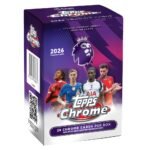 2026 Topps Premier League Chrome Soccer Blaster Box 40 Box Case