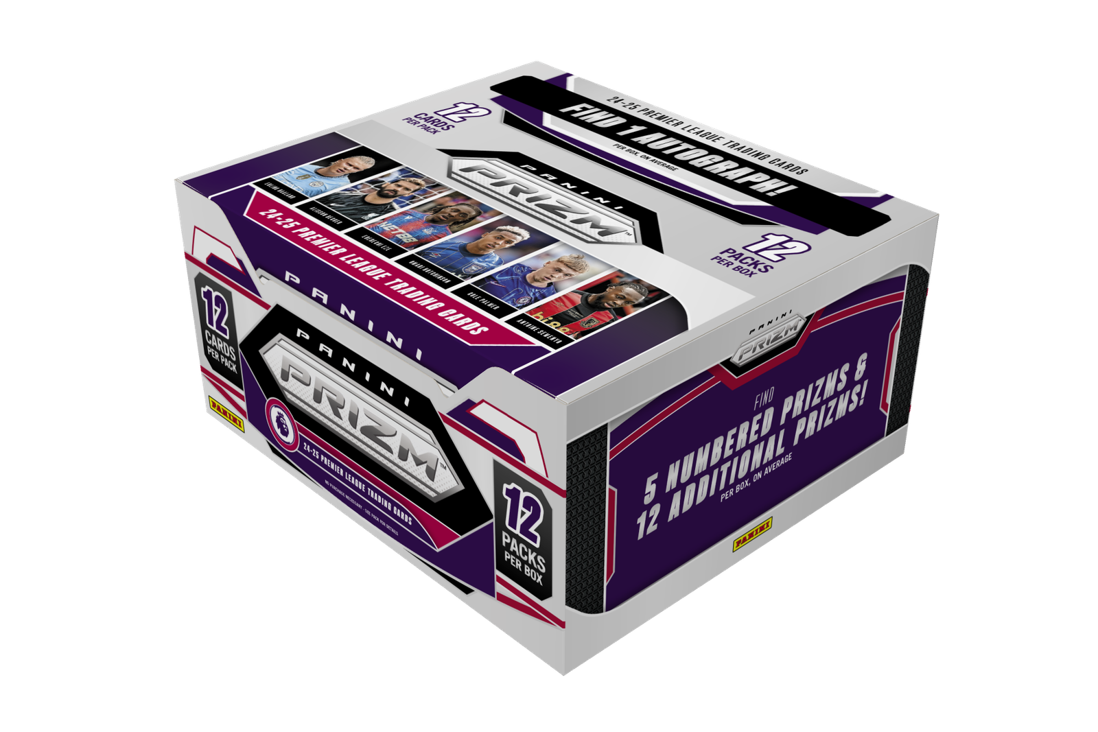 24-25prizmsc_hobby_c2049-i.png 2024/25 Panini Prizm Premier League Soccer Hobby Box - Image 1