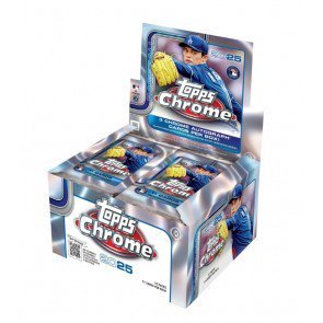 25tpchromebbjum_1.jpg 2025 Topps Chrome Baseball Jumbo Box - Image 1