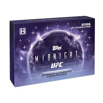 26-ufc-midnight-box_78163be1-d814-4bf1-a1a4-bfc6125ef196.jpg 2026 Topps UFC Midnight Hobby 8 Box Case - Image 1