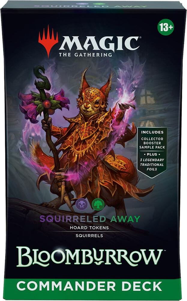541249_in_1000x1000_3caf8038-2866-421e-b648-3886e005821e.jpg MTG Bloomburrow Commander Deck - Squirreled Away - Image 1