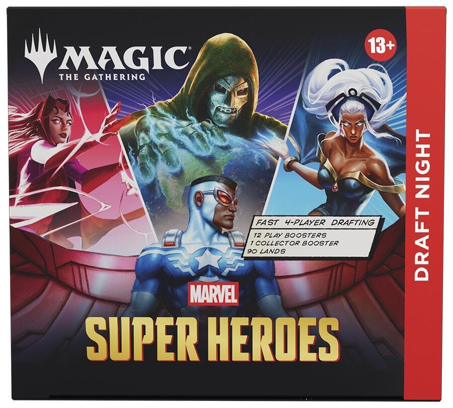 675625_in_1000x1000_989c69f8-44c3-4028-ad8c-7d82b6d66caf.jpg MTG Marvel Super Heroes Draft Night Box - Image 1