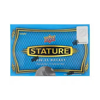 874634_004_091625.jpg 2024/25 Upper Deck Stature Hockey Hobby Box - Image 1