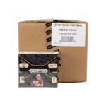 2025 Panini Prizm Black Football Hobby 12 Box Case