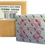 2024 Panini WWE National Treasures Wrestling Hobby 4 Box Case