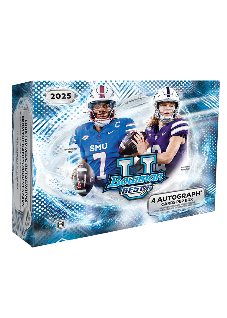bbu.png 2025 Bowman's Best University Football Hobby Box - Image 1