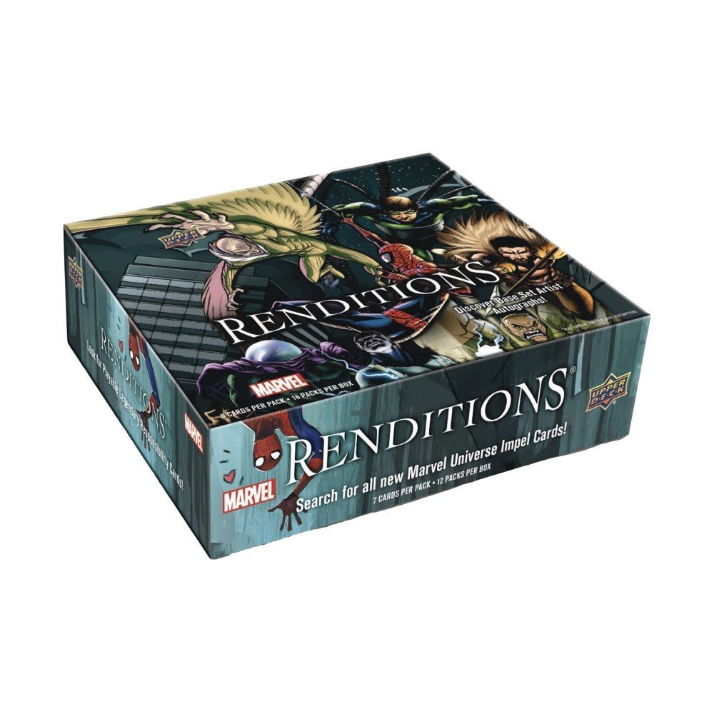 renditions.jpg Marvel Renditions Spider-Man Hobby Box (Upper Deck 2024) - Image 1